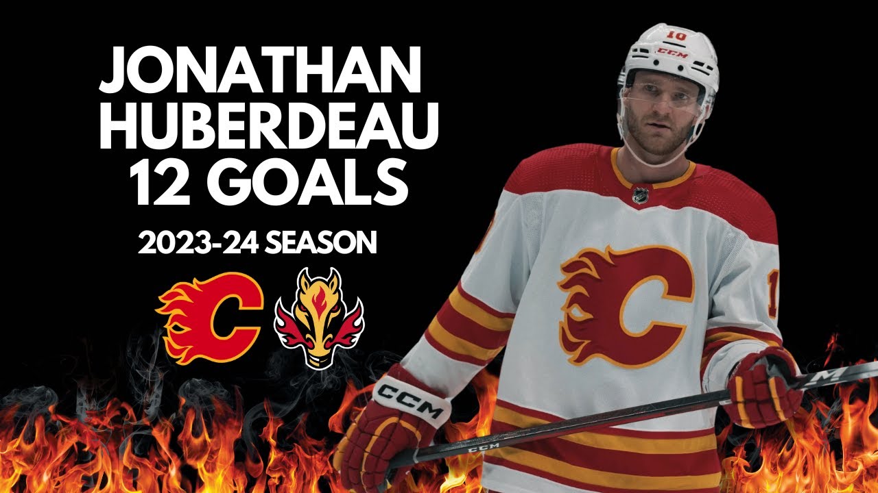 Jonathan Huberdeau All 12 Goals From The 2023-24 Season | Calgary Flames