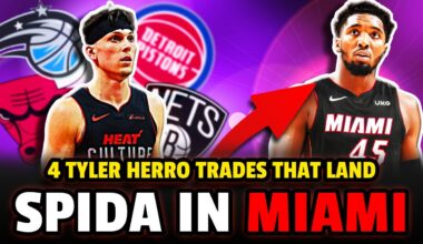 4 Tyler Herro Trades that GUARANTEE Donovan Mitchell to the Miami Heat | 3 Team Spida Trade Packages