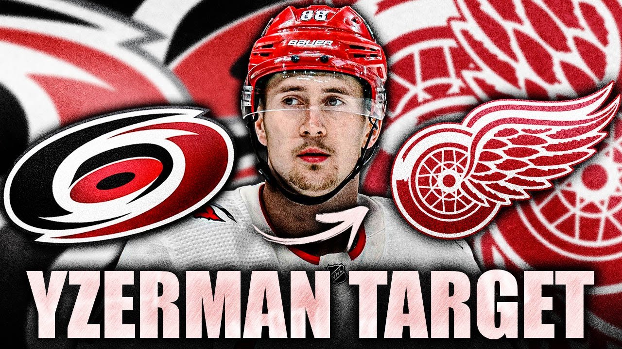 DETROIT RED WINGS PURSUING MARTIN NECAS: STEVE YZERMAN MAKING HIS MOVE? Carolina Hurricanes Rumours