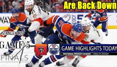 Stanley Cup Finals Full Game 5 Highlights | Edmonton Oilers vs Florida Panthers | Ain’t done yet 😤😤😤