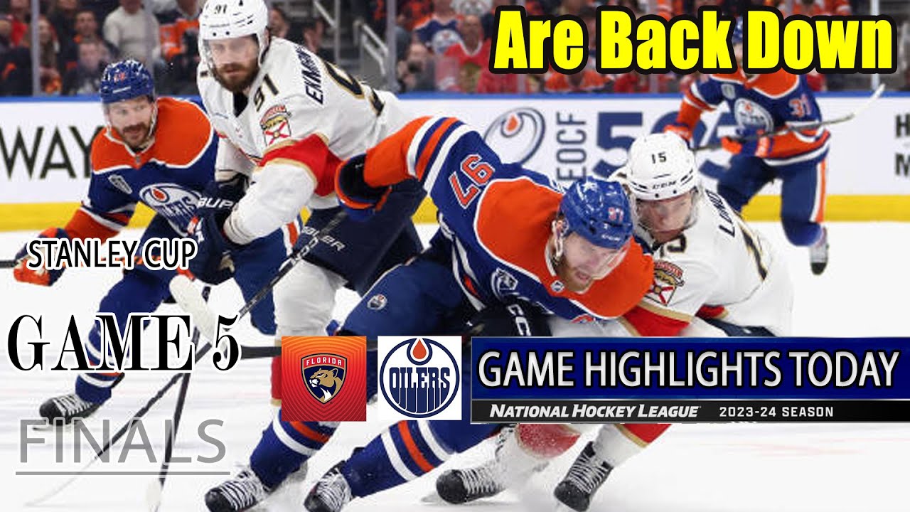 Stanley Cup Finals Full Game 5 Highlights | Edmonton Oilers vs Florida Panthers | Ain’t done yet 😤😤😤