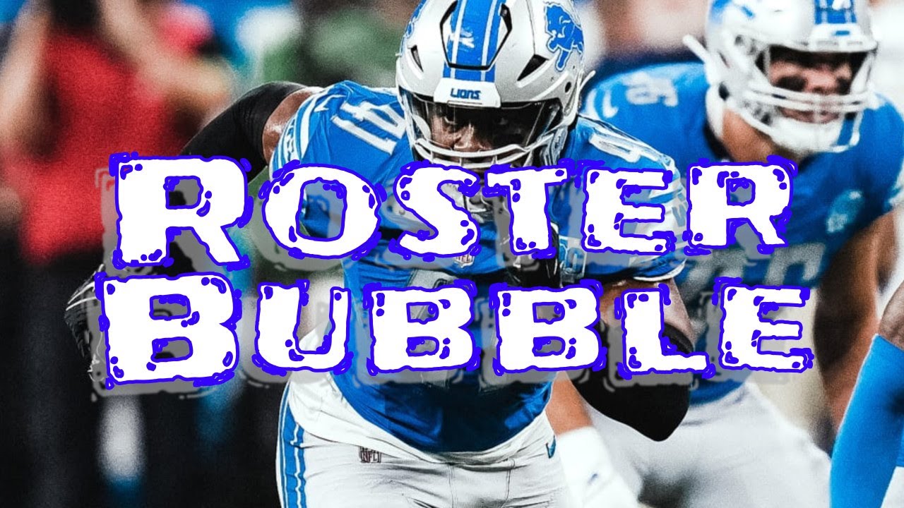 Detroit Lions Roster Bubbles, DEFENSIVE LINE! SURPRISE CUTS? Who Makes The Roster?