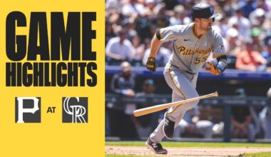 Delay tallies 3 RBI in Pirates Victory |  Pirates vs. Rockies Highlights (6/16/24)