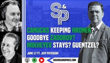 Jeff Paterson on the Canucks keeping Hronek, Zadorov leaving, keeping Mikheyev, sign Guentzel?