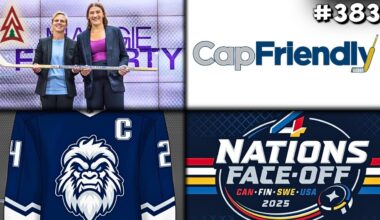 Washington Capitals BUY CapFriendly | PWHL Fires NATALIE DARWITZ | Utah NHL Hockey Team NAMES