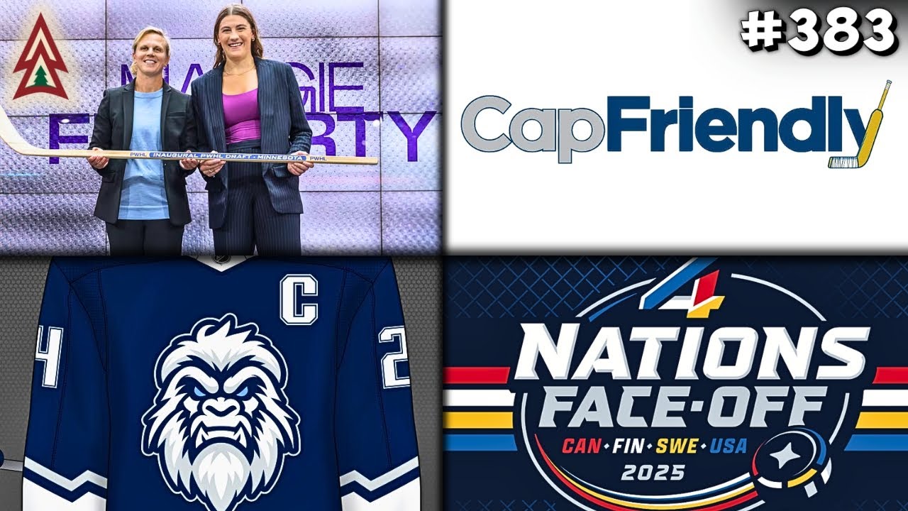 Washington Capitals BUY CapFriendly | PWHL Fires NATALIE DARWITZ | Utah NHL Hockey Team NAMES