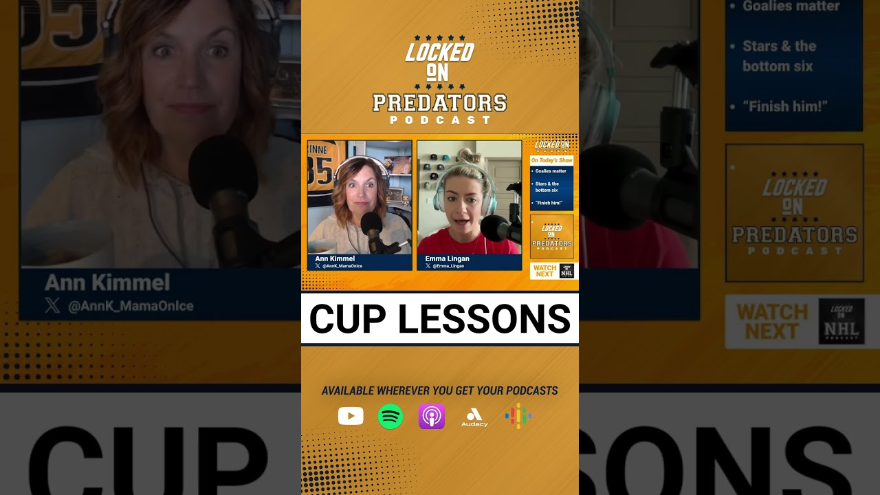 Lessons from the Stanley Cup Final