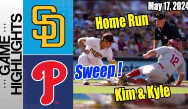 Padres vs Phillies [Full Highlights] June 17, 2024 | Kyle Schwarber & Kim Ha-Seong🤝The month of June