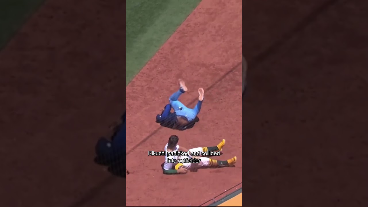 Yusei Kikuchi PANICS in Oakland!