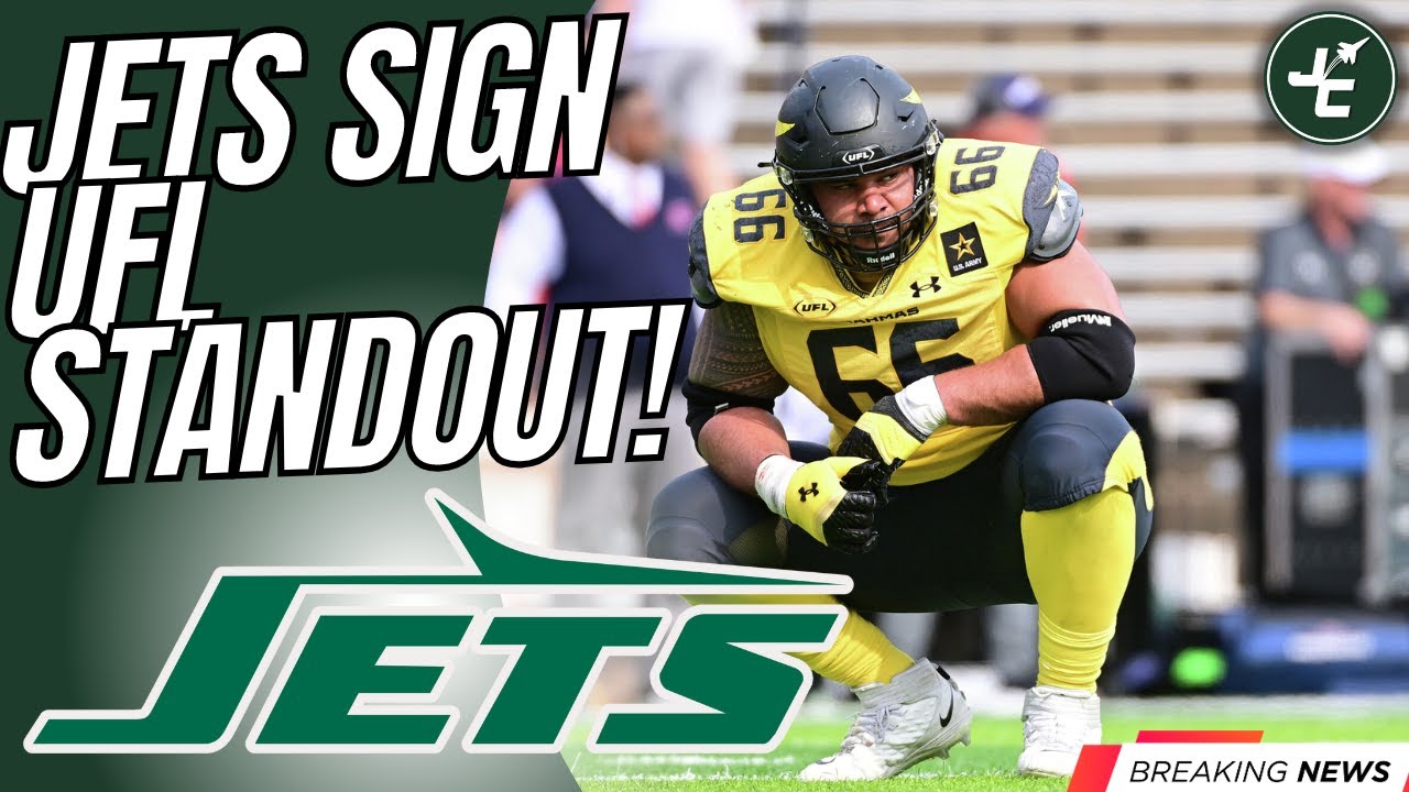 NEWS: New York Jets SIGN UFL Standout Kohl Levao! | Pass Blocking Interior O-Linemen