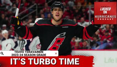 23-24 Season Grade: Teuvo Teravainen | Carolina Hurricanes Podcast #carolinahurricanes #causechaos