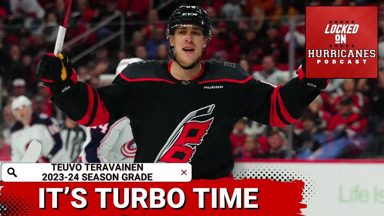 23-24 Season Grade: Teuvo Teravainen | Carolina Hurricanes Podcast #carolinahurricanes #causechaos
