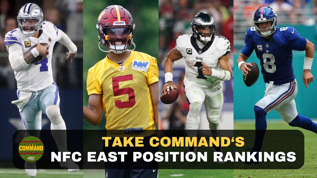 Take Command’s NFC East Position Rankings | Take Command