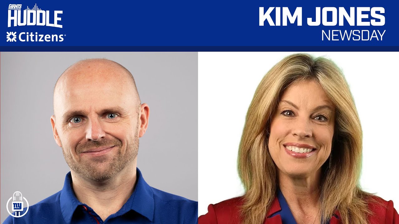Newsday's Kim Jones on Giants Offensive Line | Giants Huddle | New York Giants