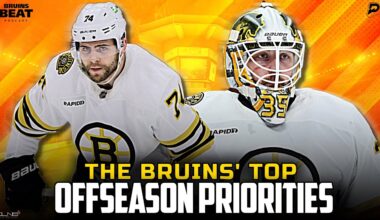 Everything the Bruins should do this offseason | Bruins Beat