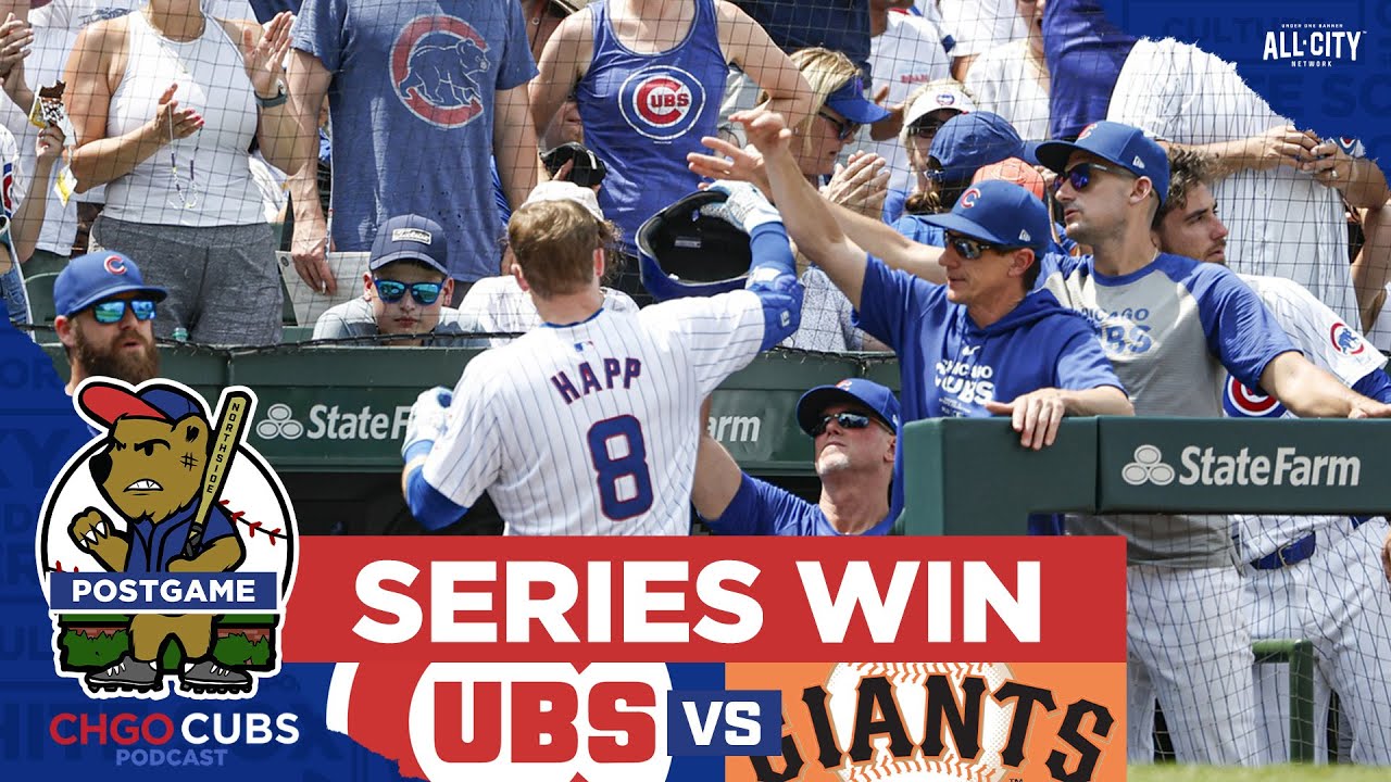 Kyle Hendricks Spins a Gem to Give Chicago Cubs a Series Win | CHGO Cubs POSTGAME Podcast