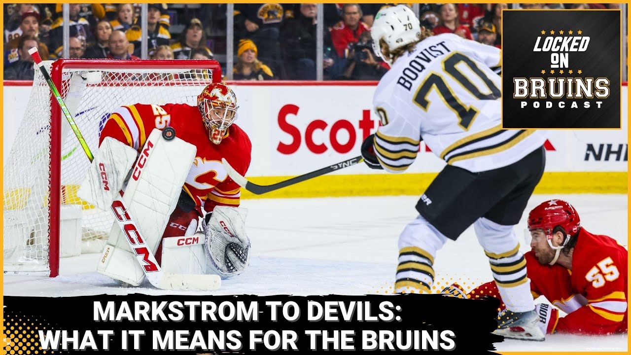 Jacob Markstrom Traded To New Jersey Devils: What It Means for Linus Ullmark and the Boston Bruins