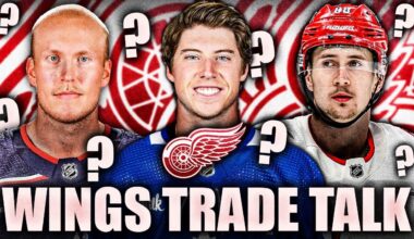 DETROIT RED WINGS TRADE TALK: MITCH MARNER, MARTIN NECAS, PATRIK LAINE