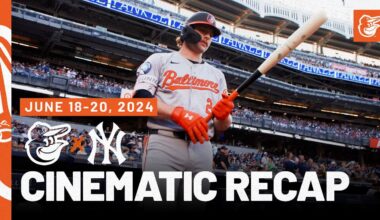 Cinematic Recap of Yankees vs. Orioles | June 18-20, 2024 | Baltimore Orioles