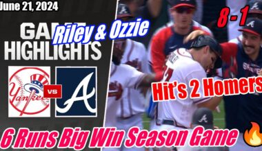 Atlanta Braves vs New York Yankees [FULL GAME] 06/21/2024 | Ozzie, we love him! 🔥 Air Austin 🚀🔥