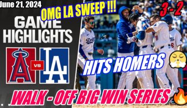 Dodgers vs Angels [FULL GAME] June 21, 2024 | OMG HITS HOMERS 👏 WALK - OFF BIG WIN SERIES 🔥