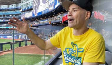 The brand-new SECRET ROW of seats at Rogers Centre