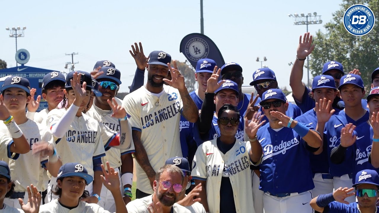 Los Angeles Dodgers Foundation City Connect Showcase & 2023 Nike RBI World Series Participants