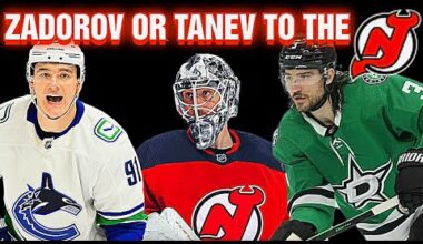 Will the NJ Devils SIGN Nikita Zadorov or Chris Tanev? Jakob Markstrom may be a factor!
