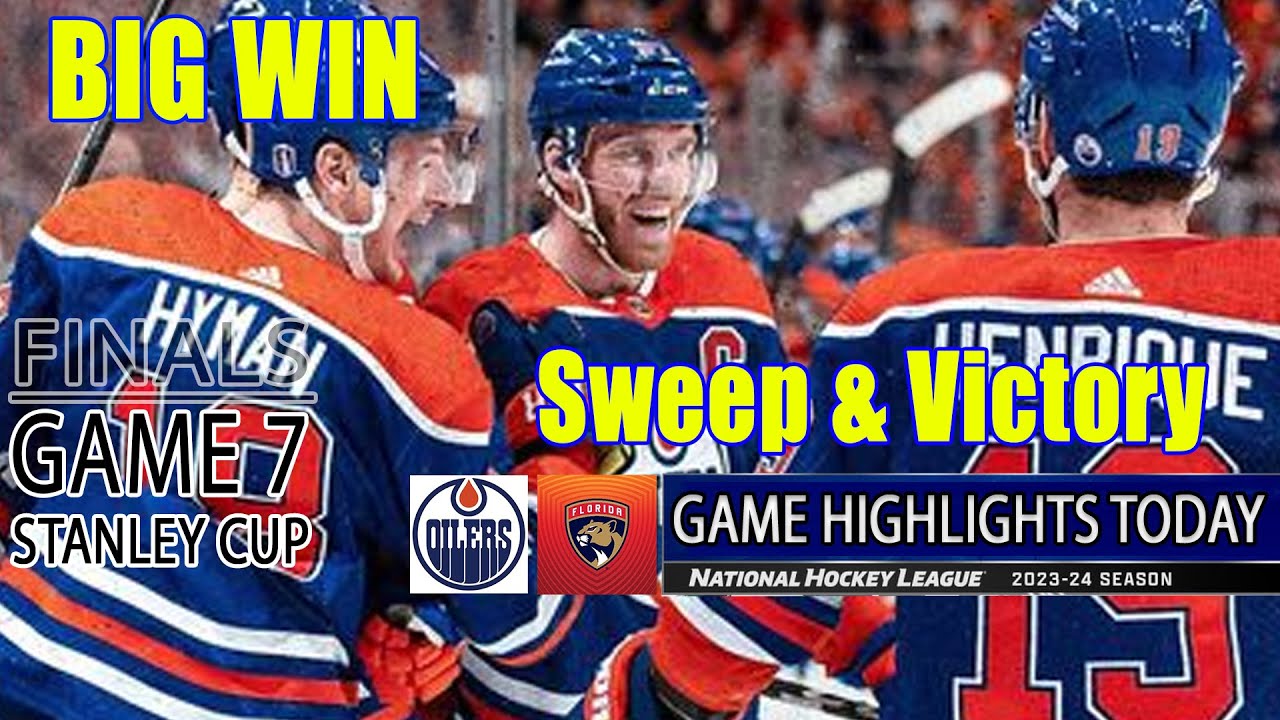 Florida Panthers vs Edmonton Oilers Full Game 7 (06/24/24) | Congratulations Panthers Champions 🎉