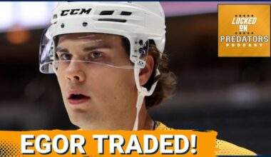 Nashville Predators Trade Egor Afanasyev to San Jose Sharks