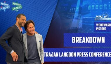 Detroit Pistons Trajan Langdon Press Conference Break Down