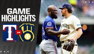 Rangers vs. Brewers Game Highlights (6/24/24) | MLB Highlights