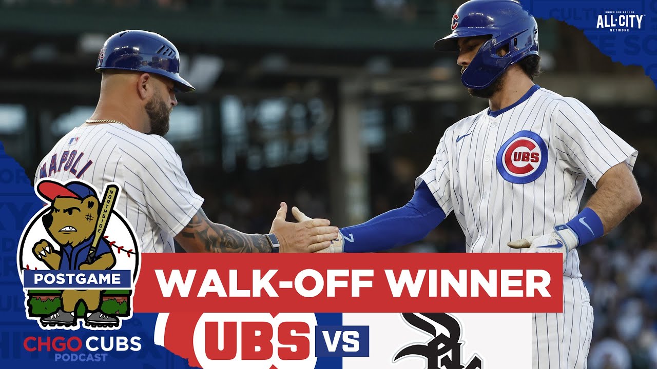 Mike Tauchman Walks-Off the White Sox and the Cubs Sweep! | CHGO Cubs POSTGAME Podcast