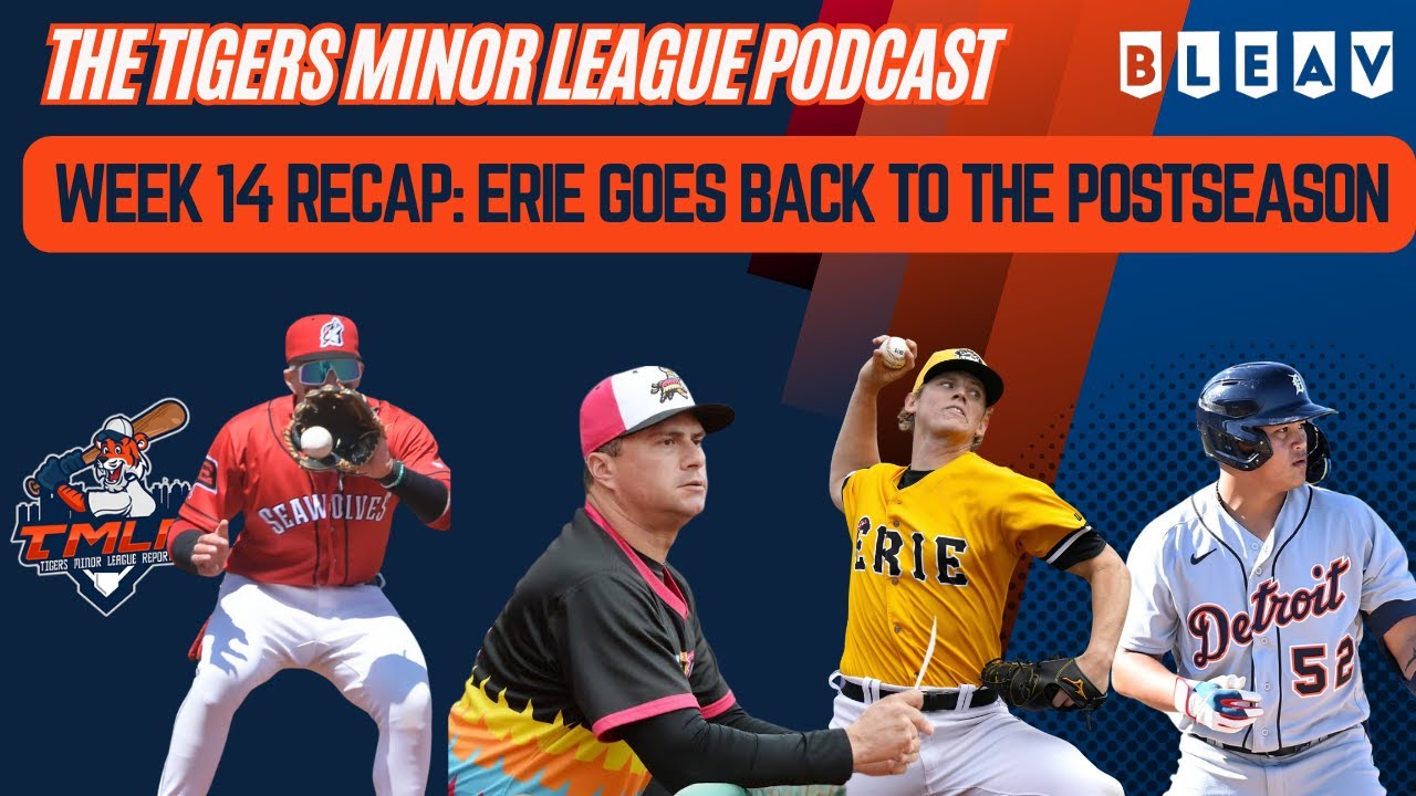 Week 14: Detroit Tigers ML Recap: Gabe Alvarez leads Erie back to the postseason: Week 14 recap