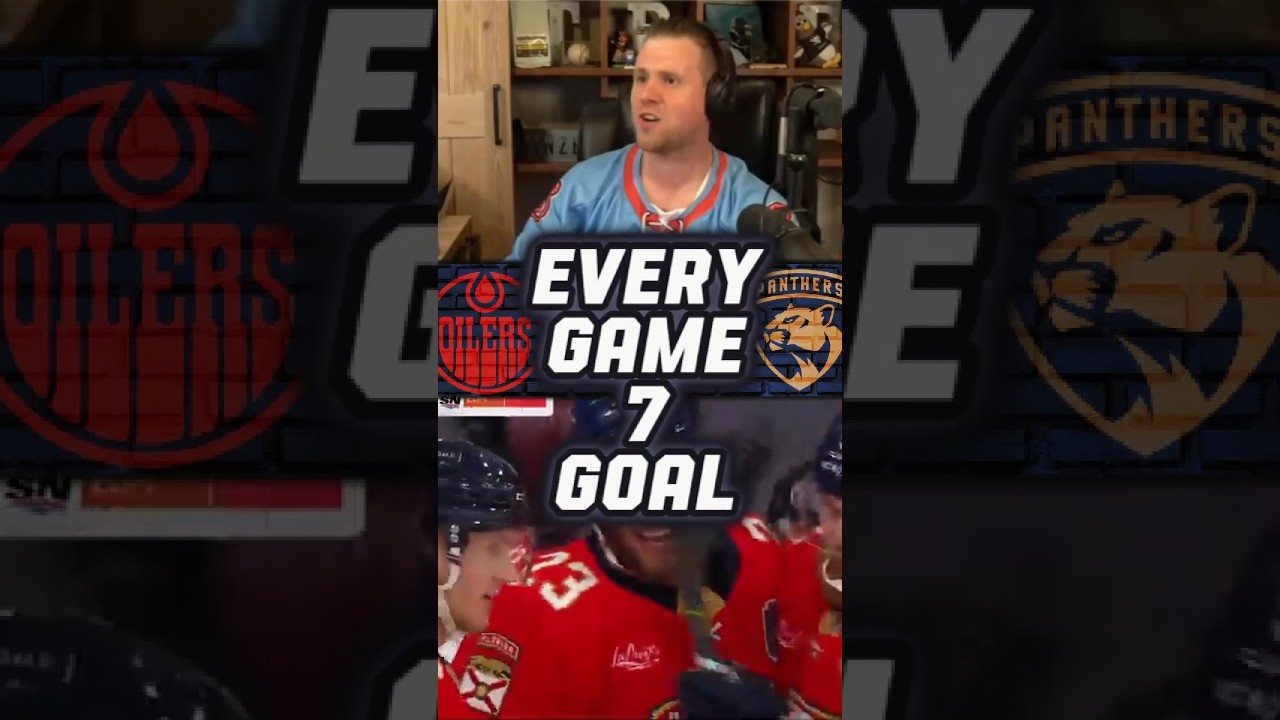 Every Game 7 Stanley Cup Goal!  #nhl #floridapanthers #goals