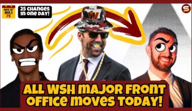 🚨WSH MAJOR Front Office Moves Today! EUGENE SHEN GONE! Doug Williams Promotion! All Changes & Roles😳