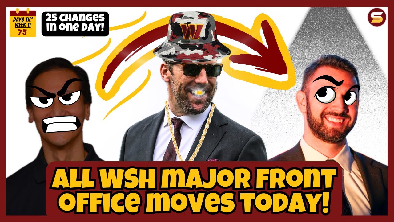 🚨WSH MAJOR Front Office Moves Today! EUGENE SHEN GONE! Doug Williams Promotion! All Changes & Roles😳