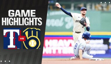 Rangers vs. Brewers Game Highlights (6/25/24) | MLB Highlights