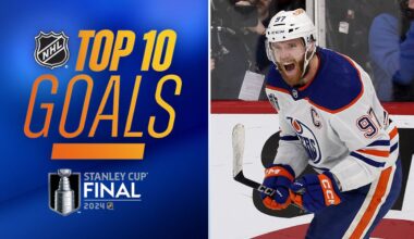 Top 10 Goals from the 2024 Stanley Cup Final