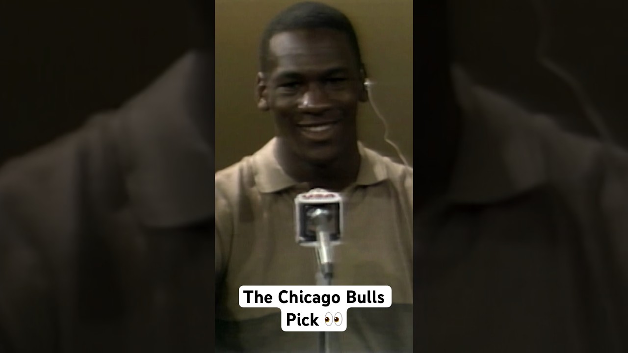 Take a look back at Michael Jordan getting drafted 3rd overall in the 1984 NBA Draft! 👀🔥|#Shorts