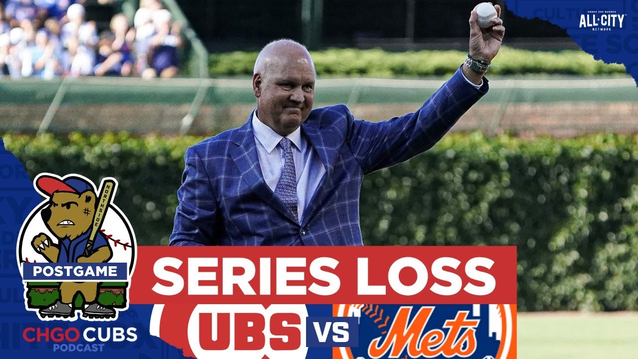 Cubs take another step backwards with series loss to Mets on Ryne Sandberg day | CHGO Cubs Podcast