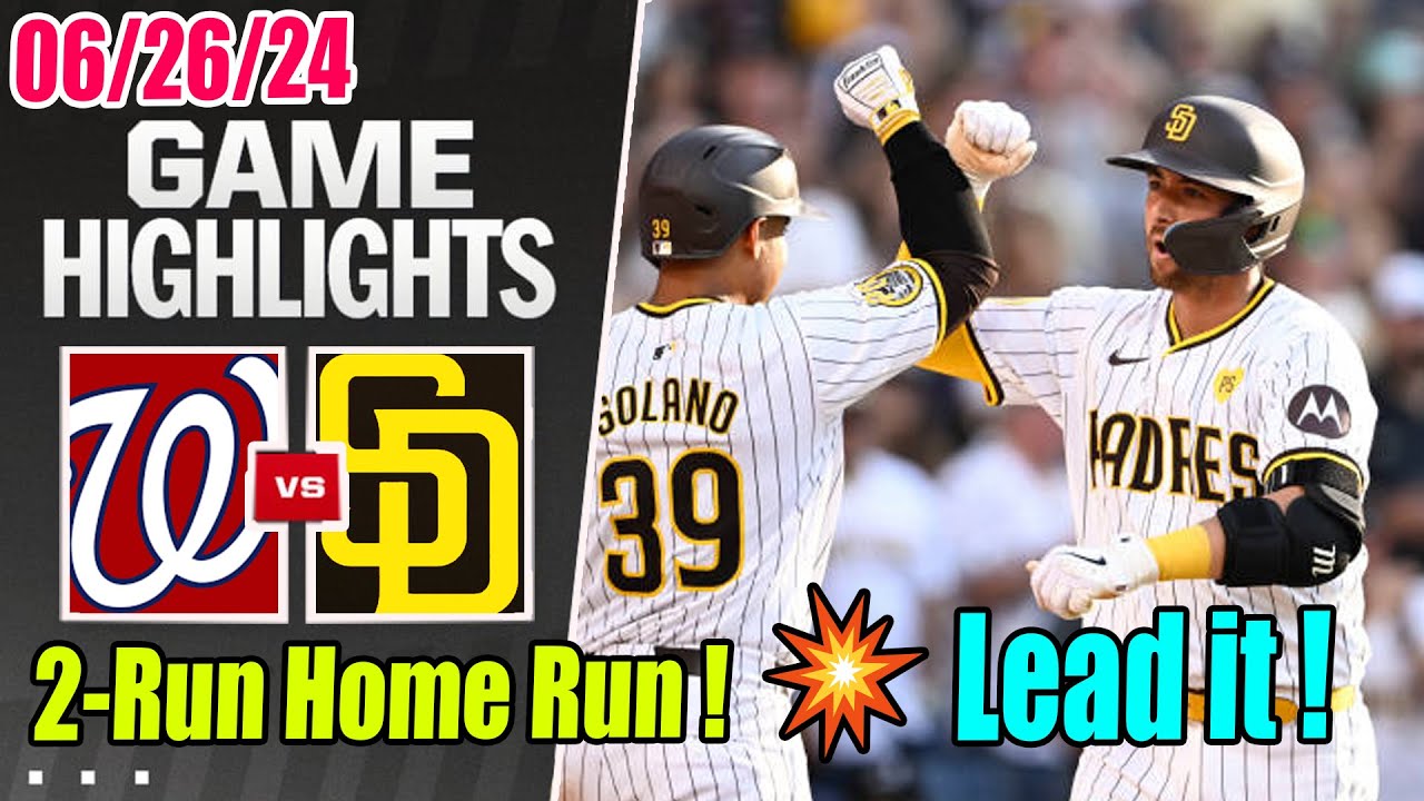 SD Padres vs Washington Nationals [Higgy Homer] June 26, 2024 | GET HIGGY WITH IT !