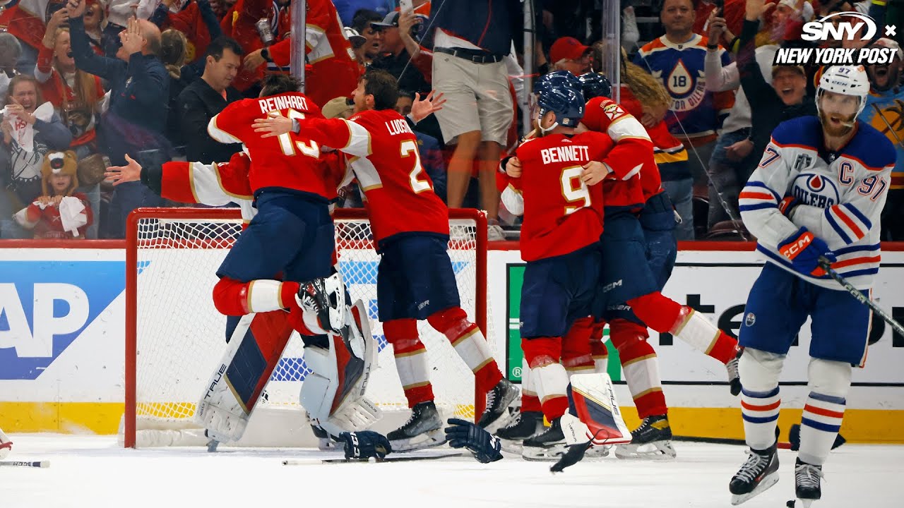 Panthers shut down Connor McDavid, Oilers to capture the Stanley Cup