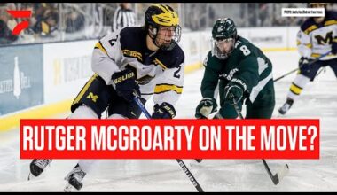 If The Winnipeg Jets Trade Rutger McGroarty Around The 2024 NHL Draft, What's The Return?