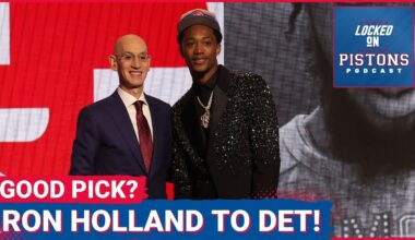 Detroit Pistons Select High Upside Prospect Ron Holland, Does The Immediate Fit ON The Team Matter?