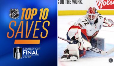Top 10 Saves from the 2024 Stanley Cup Final