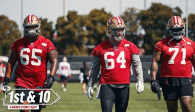 1st & 10: Breaking Down the 49ers Offensive Line Ahead of the 2024 Season
