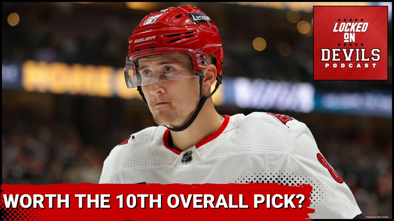 Frank Seravalli Reports That The Devils Might Trade Away Their 10th Overall Pick For Martin Necas
