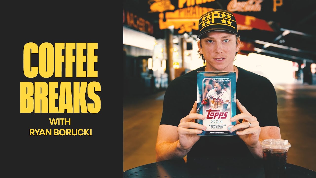 Ryan Borucki Rips a Box of Topps Series 1 Baseball Cards | Pittsburgh Pirates
