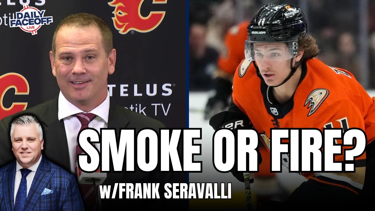 Smoke or Fire?: Trevor Zegras Update & Calgary Flames Rumors | Daily Faceoff Live